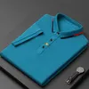 High-End-Marke Sticked Short Sleeved Baumwoll Polo Men S T Shirt Koreanische Modekleidung Sommer Top M --- 5xl