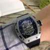 uxury watch Date Luxury Mens Mechanics Watch Richa Wristwatch Milles Series Atmosphere