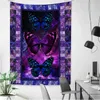 Tapestry Psychedelic Butterfly Carpet Hippie Hanging Wall Cloth Cheap Art Moon
