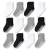 12 Pairs/Lot Cotton Baby Rubber Slip-Resistant Floor Socks Kid's Socks 1--7Years 220514
