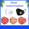 Maska niestandardowa logo Osobowość Czaszka 3D Trójwymiarowa ochrona przed drukowaniem Odporna świąteczna maska ​​Nowy Rok