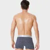 Goodeal Brand 3Pcs Pack Men's Panties Sexy Clothes Stripe Fashion Lingerie Pants Underwear Boxers Shorts Breathable Underpants G220419