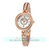 Bilek saatleri 100pcs/lot E-ly 026 Moda Lady Elegance Bilezik İzle Kristal Mini Kemer Bileklik Kadınlar İçin Toptan Halen Ladywristywatches