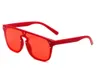 Sommer Mann Buchstaben Linsen UV-Schutz Weihnachten Mode Sonnenbrille rot schwarz Frau Outdoor Fahren Strand Sonnenbrille Windglas Großhandel 9 Farben