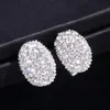 Stud Classic Design Romantic Jewelry 2022 Fashion Cubic Zirconia Stone Earrings for Women Elegant Wedding Gift WX023StudStud Kirs22