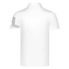 Printemps Été Vêtements pour hommes T-shirts de golf à manches courtes Couleurs noires ou blanches JL Polos de loisirs de plein air Chemise de sport 220619