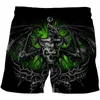 3D African Print Boardshorts Męskie Szybkie sucha letnia plażowa deska bokser