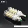 E27 E14 24W LAMP 7W 12W 15W 18W 220V 110V majsljus LED -ljuskronor