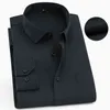 Plus Große Größe 8XL 7XL Herrenmode Casual Langarm Hemd Slim Fit Männlich Social Business Kleid Hemd Marke männer Kleidung G220511