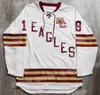 SJ98 CEOVINTAGE RATE MĘŻCZYZN KOBIETY MOUTH Boston College Matt Price Hockey Jersey Hafted Stitched dostosuj potrzebę Nazwę numeru 18 Alex Newhook