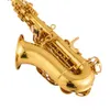 Original 992 Struktur Modell Professional B-Bend Bending High Pitched Saxophone Brass Gold-Plated Professional-Tone Sax Sax