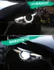 Головной светильник для Mazda 3 Axela, светодиодные фары 2014-18, светодиодные ходовые огни, ангельские глазки, линзы дальнего света, указатель поворота, лампа