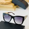 Lunette Symbole Güneş Gözlüğü SPR21y Kare Kadınsı Şekla Kedi Gözlü Çerçeve Tasarımcı Güneş Gözlüğü Kadın Logo Metal Tapınakları Tatil Süper Büyük Boy Gözlükleri