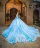 vestidos de quinceanera azul