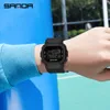 Sanda Fashion Sports de plein air Montres Militaires imperméables Montres Militaires Rétro Digital LED Watch Electronics Relógio Masculino