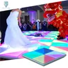 DMX Acrílico LED pista de dança 100x100cm Lighting Colorful Disco Floor