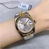 Shell Womens Saatler Çelik İki Tonlu Mor Sığınak Elmas Diyali 31mm 116231 278273 Otomatik Bayanlar Kol saatleri Jubilee Strap Safir Datejust Hareketi Lady Watch