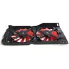 المعجبين باردات قطر FD10U12S9-C مع SHELL مناسبة لـ XFX RX570 RS RX580 تبريد بطاقة الرسومات باعتبارها ضجة بديلة