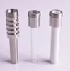 Smoking Replacement 510 Thread Ceramic Quartz Titanium Tip Nails For Nectar Collector Glass Hand Pipes Gr2 Titanium Nail