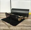 2021 mode sonnenbrille männer marke Designer Unisex Gold Metall Chassis Männliche Qualität Sonnenbrille Für Frauen gläser 4 color5628214