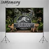 Pographie Décors Forêt Jungle Fête Enfants 1er Anniversaire Po Prop Studio Jurassic Park Fond Bannière Vinyle 220614