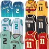 Lamelo 2 Ball Jersey Gordon 20 Hayward Basketball Jersys 99