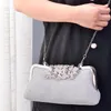 Handtassen diamanten inzet dinerpakket puur handgemaakt laat pakket mozaïek spot dames feesthandtassen