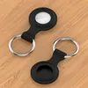 Favor Favor de casos de proteção de silicone TPU Soft para Airtag Airtag Anti-Perfisor Finder Finder Keychain Rastrear Tampa Proteção com Fivela Scratch resistente