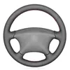 Ratthjul täcker anpassade original DIY-bilskydd för Mini Coupe 2001-2006 R50 R53 R60 Artificial Leather Wrapsteering CoverSteering