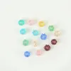 Autres fleurs fraîches de Linglan Sables de Lanling Perles de verre Glaçure colorée Fait à la main Vieux petits pétales Edwi22
