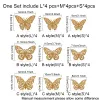 12pcs/lot 3d Hollow Butterfly Wall Sticker Decoration Decals Diy Home Removable Decoration Party Wedding Kids Room Window Dersors 0516