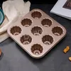 4/6/9/12 Grids Cake Moulds Chocolate Biscuit Pastry Mould Bar Party Ice Cubes Mold Bread Molds Kitchen Oven Baking Supplies BH6937 WLY