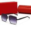 Дизайнерские солнцезащитные очки мужчины женщины вручную деловые дела по борьбе с ультрафиолетом Multi -прямоугольник онлайн -баффало рог.