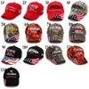 DHL President Donald Trump 2024 Hat Camouflage Baseball Ball Caps Women Mens Designers Snapback US Flag MAGA Anti Biden Summer Sun Visor GC1018A5