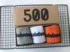 Calcetines de algodón para hombres moda casual 350V2 con caja de regalo Tide Tide Calabasas Socks 6 colores para elegir EU 35-46