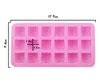 18 Cavity Diamond Silicone Mold for Candy Chocolate Cake Jelly and Pudding Non-Stick Ice Cube Mold Baking Tools SN6699