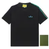 T-shirts pour hommes Polos Col rond brodé et imprimé style polaire vêtements d'été avec street pur coton ewg