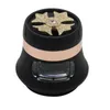 63mm Diametro Mulino a vento Forma Herb Grinder Accessori per fumatori Copertura tabacco con 4 strati Materiale vernice in gomma in lega di zinco Erba per narghilè GR397