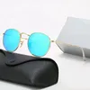 2024 Luxury Designer Rays Solglasögon för män Kvinnor Square Half Frame Pilot Sun Glasses Classic Fashion Eyewear High Quality Lunettes de Soleil Pour Femmes 01cpxc