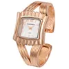 Orologi da polso Orologio da polso da donna quadrato Orologio da polso in acciaio semplice al quarzo da donna Orologio da polso femminile di moda Drop Montre Femme 2022Wristwa