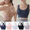 LL-BR250 Women Yoga Outfits Summer Vest Girls Running Sport Bra Ladies Casual Adult Sportswear Exercise Fitness Wear Sleeveless Fast Dry