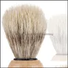 لوازم تنظيف Shaver Housekee Organization Home Garden Nylon Solid Wood Beard Brush Man Male Mal