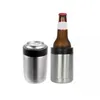50 st 12oz rostfritt stål ölflaska kan kallt innehavare cup dubbel vägg vakuum isolerad flaska