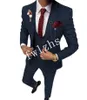 Wedding Tuxedos Tr Lattice Men Suits Groomsmen Peak Rapel Bruidy Tuxedos Wedding/Prom Man Blazer Jacket broek Vest Tie W1028