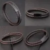 Bracelet en cuir pour hommes, Style de luxe spécial, combinaison d'épissure, trois couleurs, taille DIY, cadeau Surprise du nouvel an