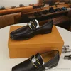 A4 28 Style Leather Loafers Men Luxury Brands Driving Shoes Breathable Slip On Mens Flats Italian Designer Wedding Man Soft Moccasinssize 6.5-11