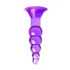 Mini Silicon Anal Plug Perlen Jelly Toys Haut fühlen Dildo Erwachsene Spielzeug für Männer Sexprodukte Frauen Toys9892310
