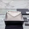 Mode luxe femmes sac à rabat chaîne en argent matériel moyen puffer grande capacité dame en cuir souple enveloppe sac femme préféré sh250E