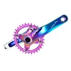 IXF MTB CRANK CRANK WHEEELS 104 mm BCD Aluminium ALLIAGE ALLIAGE INTERGRATED MTB VTT VILLE CRANKSET LEG LONGUEUR 170 mm