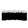 Neoprene Can Cooler Covers Drinkware Handle Foldbara isolatorer Ölhållare som passar för 12 oz Slim Drink Beer Cans FY4688 SXMY43000119